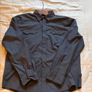 Men's Howler Bro Brothers Black Button-Up Shirt